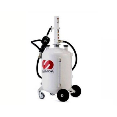 328010 Передвижной пневматический маслораздатчик 70 л. Samoa