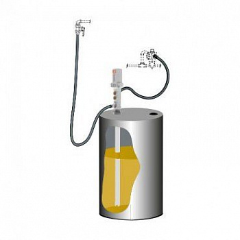 379404 Комплект для откачки масла с насосом PM4 3:1